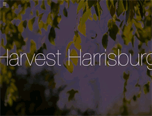 Tablet Screenshot of harvestharrisburg.org